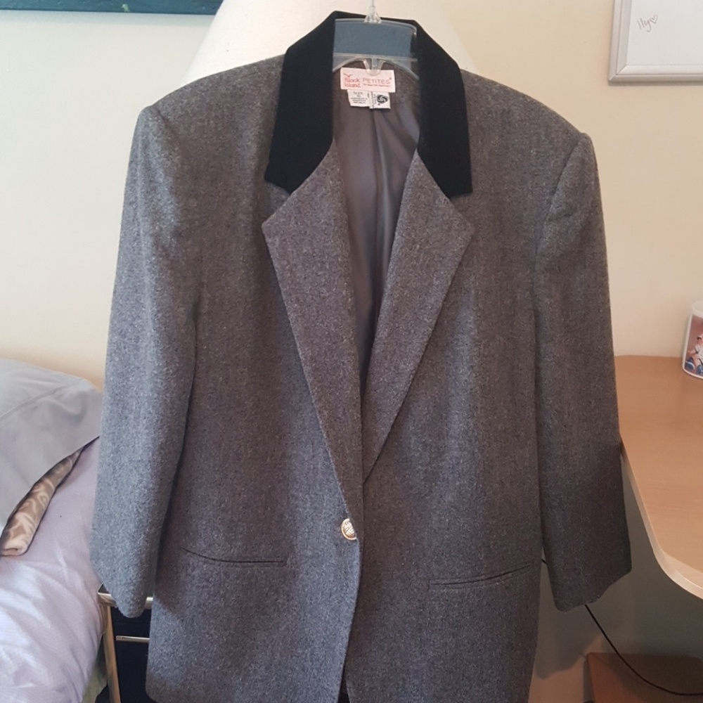 Gray coat
